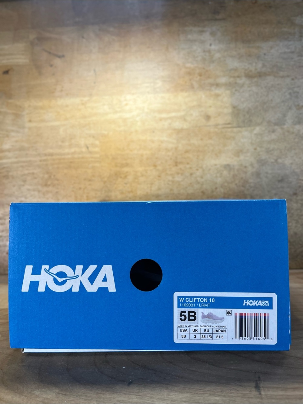 NEW Hoka One One Clifton 10 Womens Size 5 Running Shoes Sneakers Lilac Cream - Picture 12 of 13